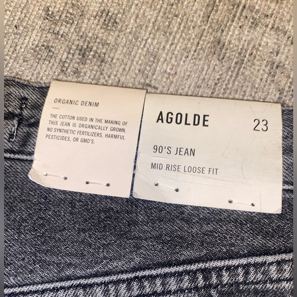 Agolde 90s mid rise loose size 23 - Picture 7 of 9